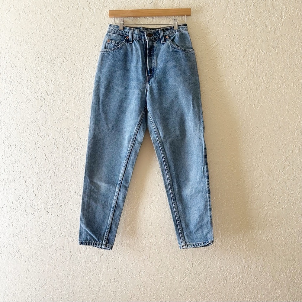 Levi's Vintage Orange Tab Light Wash Relaxed Fit Tapered Leg Jeans